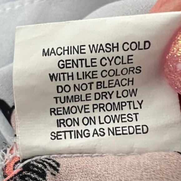 NY Collection Womens Sleeveless Layered Blouse Floral Print Size 1X - Picture 8 of 8